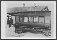 East Carolina Railway train car